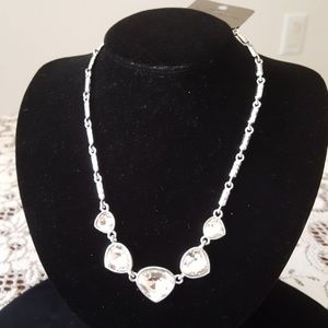 Silvertone necklace